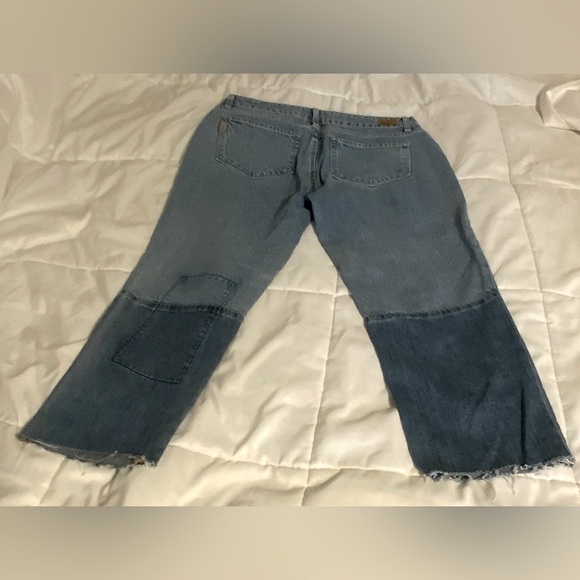 Paige Jimmy Jimmy Skinny Patch Work Jeans - Picture 6 of 11